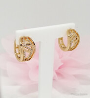 Xuping aranyozott antiallergén karika fülbevaló, 15 mm (4002)