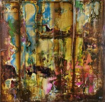 Baján Ildikó festmény 50 x 50 cm.