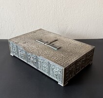 Ritka Monumentális Protokoll Díszdoboz – Papp Zoltán (1960-70-es évek)