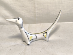 Hollóházi art deco tacskó
