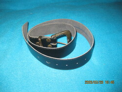 Little boy's casual belt, black