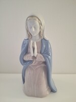 Bertram imádkozó Madonna német porcelán figura, 18 cm