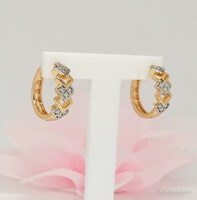 Xuping aranyozott antiallergén karika fülbevaló, 17 mm (3055)