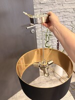  EGLO Maserlo Design Csillár – 53 cm – Arany-Fekete – Hibátlan