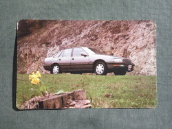 Kártyanaptár,Opel Senator B autó, 1990  (2)