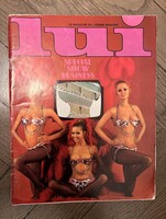 Vintage LUI francia férfimagazin – 1975 április, Nr. 75 – erotikus magazin