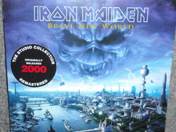 IRON MAIDEN BRAVE NEW WORLD CD ÚJ gyári bontatlan -2000 REMASTERED DIGIPACK-