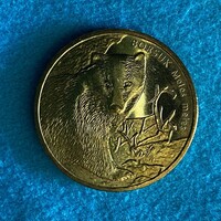 Lengyelország - Poland - 2 zloty - 2011 coin - Animals of the World - Badger - 2