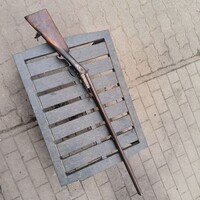 Lefocheaux, gyúpeckes vadászpuska gyönyörő damaszk csővel
