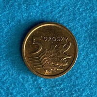 Lengyelország - Poland - 5 groszy - 2014 coin