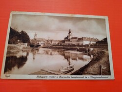 Győr Rábaparti részlet képeslap