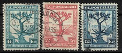 Törökország - Mi:TR 938-939,941 - U - Kat. ért.: 0.75€ (sortöredék)