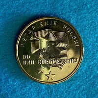 Lengyelország - Poland - 2 zloty - 2004 coin - Poland's Accession to the European Union