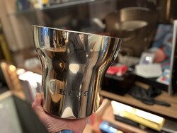 CHAMPAGNE CLUB - KRUG pezsgőhűtő veder – L’Orfèvrerie d’Anjou, Franciaország, ón (étain)