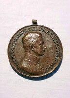 IV. Károly bronz vitézségi érem