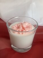 Szójaviasz illatgyertya tojásvirággal