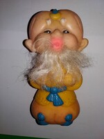 VINTAGE CCCP SZOVJET rajzfilmfigura, Hottabych szovjet játék. gumijáték.HIBÁTLAN 18 cm
