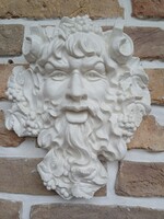 Bacchus- fej szobor műmárványból