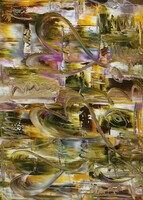 Baján Ildikó festmény 50 x 70 cm.