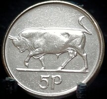 Írország 5 penny, 1993 D11J2