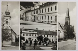 Képeslap, Körmend, részletek 1965, Templom