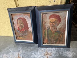 Ilosvai Varga j páros festmény áralat elado