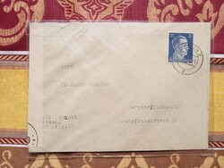 2vh. Cenzúrázott német boríték