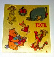 Retro DISNEY textil matrica MICIMACKÓ matricalap 10 x 10 cm HIBÁTLAN