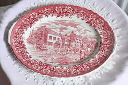 Royal Tudor Ware angol kínáló tál 31 cm