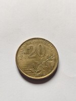 Görögország 20 Drachma 1998