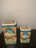 Vintage fémdobozok a 60-as évekből