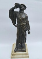 Nagy Kálmán (1872-1902) : Ivó csikós, 37 cm.