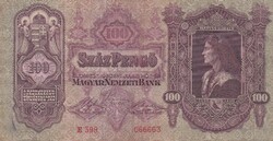 100  Pengő  1930    A képen látható állapotban
