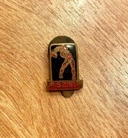 Antik MSzDP - Magyarországi Szociáldemokrata Párt szocdem gomblyukjelvény jelzett JEROUSCHEK