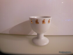 TOJÁSPOHÁR  - PORCELÁN - LINDT - ARANYOZOTT - 7 x 5 cm  - HIBÁTLAN
