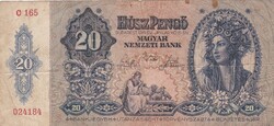 20  Pengő  1941  A képen látható állapotban