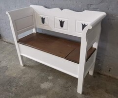 Tulip Pattern Bench, Armchair, Trunk