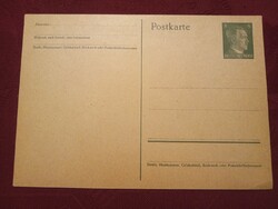 Kitöltetlen 2.vh-s, német levlap
