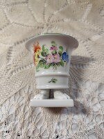Eladó gyönyörű vintage Herendi oroszlán körmös virágos kiskaspo!