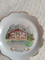 Emlék tányér. Jósvafő