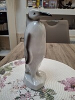 Hollóházi Nagyméretű Pingvin.Csodaszép és Hibátlan.24,5cm.