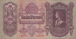 100  Pengő  1930    A képen látható állapotban