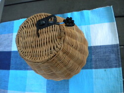 Rattan fonott lámpa búra függeszték