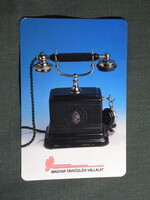 Kártyanaptár,Magyar távközlési vállalat,telefon,1991  (2)