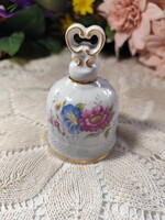 Eladó gyönyörű régi hollóházi porcelán Hajnalka mintás csengő!