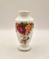 Angol fine bone china porcelán váza 11.5cm
