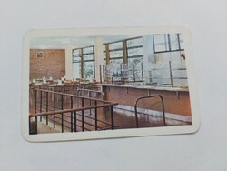 BAKONYVIDÉKI VENDÉGLÁTÓ VÁLLALAT - Bakony Gaszt  kártyanaptár 1972