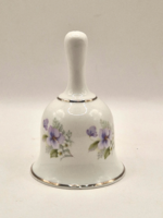 Angol Fenton porcelán csengő ezüst házassági évforduló 10cm