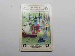 Retro régi Mese kártya sorozat - Andersen: Az álom manó meséi - 1960-as évek