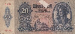 20  Pengő  1941  A képen látható állapotban